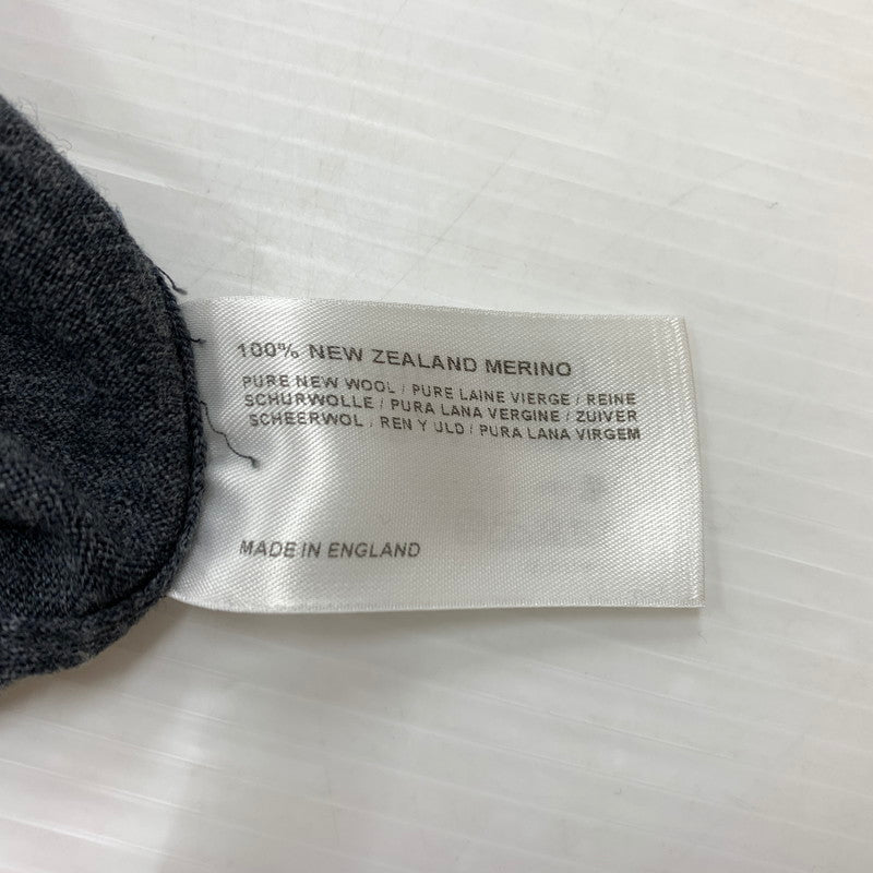 【中古品】【メンズ】 JOHN SMEDLEY ジョンスメドレー TURTLE NECK MERINO WOOL SHIRT タートルネック メリノ ウール シャツ トップス 長袖 141-260423-ko-04-tei サイズ：S カラー：グレー 万代Net店