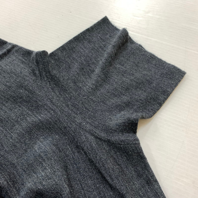 【中古品】【メンズ】 JOHN SMEDLEY ジョンスメドレー TURTLE NECK MERINO WOOL SHIRT タートルネック メリノ ウール シャツ トップス 長袖 141-260423-ko-04-tei サイズ：S カラー：グレー 万代Net店