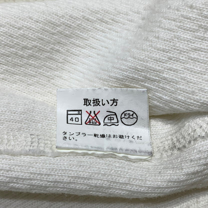【現状渡し品】【メンズ】 LANGLITZ LEATHERS ラングリッツレザー LONG SLEEVE THERMAL T-SHIRTS ロングスリーブ サーマル Tシャツ 長袖 トップス 145-260703-yo-14-tei サイズ：38 カラー：ホワイト 万代Net店
