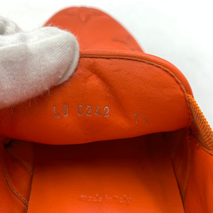 【中古品】【メンズ】 LOUIS VUITTON ルイ・ヴィトン LD0242 ビバリーヒルズライン レザー スリッポン 靴 179-260522-ko-02-tei サイズ：7.5 カラー：オレンジ 万代Net店