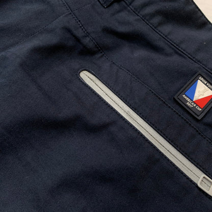 【中古品】【メンズ】 LOUIS VUITTON ルイ・ヴィトン AMERICA'S CUP 2017 SHORT PANTS アメリカ カップ ショートパンツ ボトムス ハーフパンツ 179-260423-ko-15-tei サイズ：40 カラー：ネイビー 万代Net店
