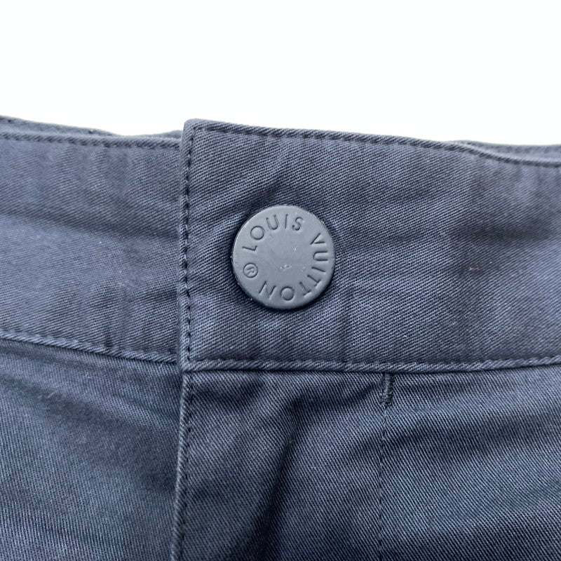 【中古品】【メンズ】 LOUIS VUITTON ルイ・ヴィトン AMERICA'S CUP 2017 SHORT PANTS アメリカ カップ ショートパンツ ボトムス ハーフパンツ 179-260423-ko-15-tei サイズ：40 カラー：ネイビー 万代Net店