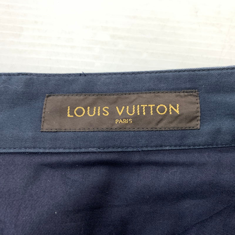 【中古品】【メンズ】 LOUIS VUITTON ルイ・ヴィトン AMERICA'S CUP 2017 SHORT PANTS アメリカ カップ ショートパンツ ボトムス ハーフパンツ 179-260423-ko-15-tei サイズ：40 カラー：ネイビー 万代Net店