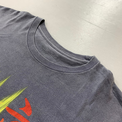 【現状渡し品】【メンズ】 DRAGON BALL Z ドラゴンボールゼット 00's SUPER SAIYAN SON GOKU S/S TEE スーパーサイヤ人 孫悟空 ショートスリーブ Tシャツ トップス 半袖 145-260423-ko-02-tei サイズ：M カラー：グレー 万代Net店