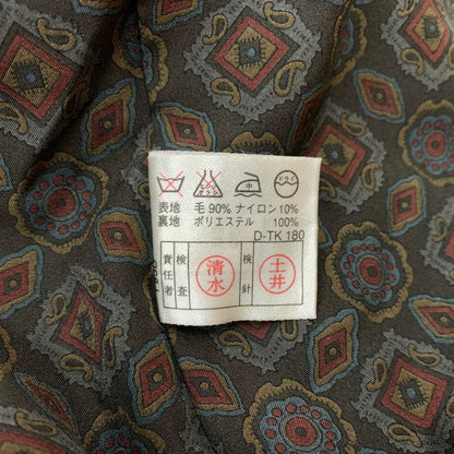 【現状渡し品】【メンズ】 BURBERRY バーバリー 90's TAILORED JACKET 90年代 テーラードジャケット アウター コート 黒タグ 141-260423-ko-01-tei サイズ：L カラー：ベージュ系 万代Net店