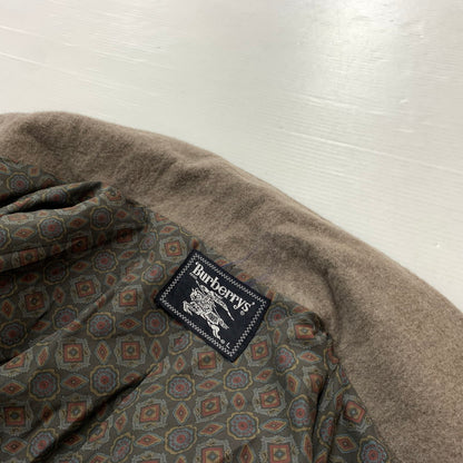 【現状渡し品】【メンズ】 BURBERRY バーバリー 90's TAILORED JACKET 90年代 テーラードジャケット アウター コート 黒タグ 141-260423-ko-01-tei サイズ：L カラー：ベージュ系 万代Net店