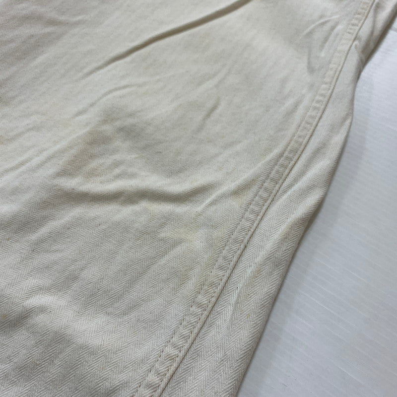 【現状渡し品】【メンズ】 WEIRDO ウィアード MANIA BIG PANTS WRD-15-AW-11 マニア ビッグパンツ ボトムス ワークパンツ サスペンダー 156-260423-ko-09-tei サイズ：M カラー：ホワイト 万代Net店