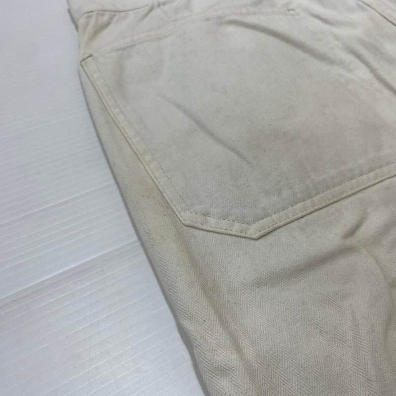 【現状渡し品】【メンズ】 WEIRDO ウィアード MANIA BIG PANTS WRD-15-AW-11 マニア ビッグパンツ ボトムス ワークパンツ サスペンダー 156-260423-ko-09-tei サイズ：M カラー：ホワイト 万代Net店