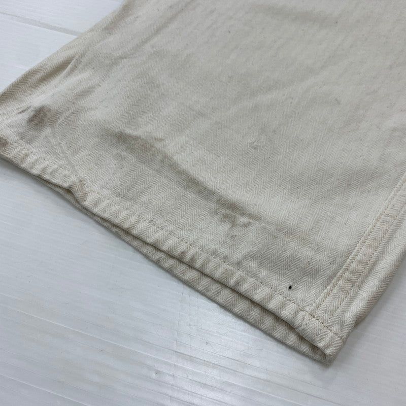 【現状渡し品】【メンズ】 WEIRDO ウィアード MANIA BIG PANTS WRD-15-AW-11 マニア ビッグパンツ ボトムス ワークパンツ サスペンダー 156-260423-ko-09-tei サイズ：M カラー：ホワイト 万代Net店