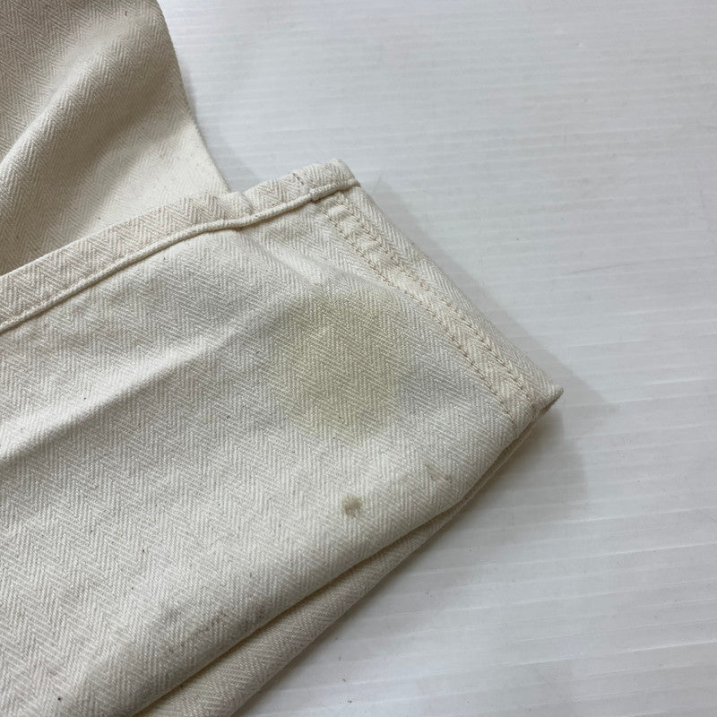 【現状渡し品】【メンズ】 WEIRDO ウィアード MANIA BIG PANTS WRD-15-AW-11 マニア ビッグパンツ ボトムス ワークパンツ サスペンダー 156-260423-ko-09-tei サイズ：M カラー：ホワイト 万代Net店