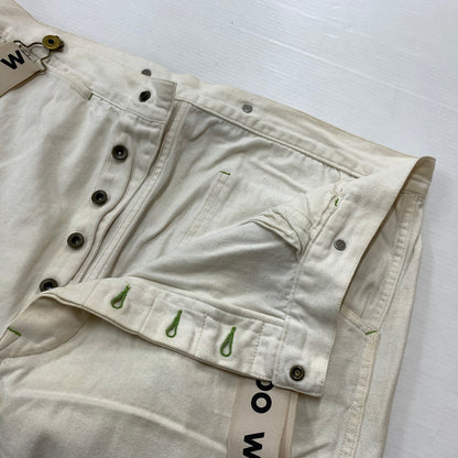 【現状渡し品】【メンズ】 WEIRDO ウィアード MANIA BIG PANTS WRD-15-AW-11 マニア ビッグパンツ ボトムス ワークパンツ サスペンダー 156-260423-ko-09-tei サイズ：M カラー：ホワイト 万代Net店