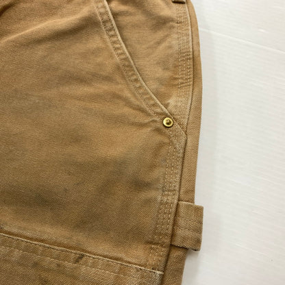 【現状渡し品】【メンズ】 CARHARTT カーハート 00's DOUBLE KNEE PANTS MADE IN USA B01 2000年代 ダブルニーパンツ ボトムス ワークパンツ USA製 156-260423-ko-10-fuzh サイズ：32×34 カラー：ベージュ 万代Net店