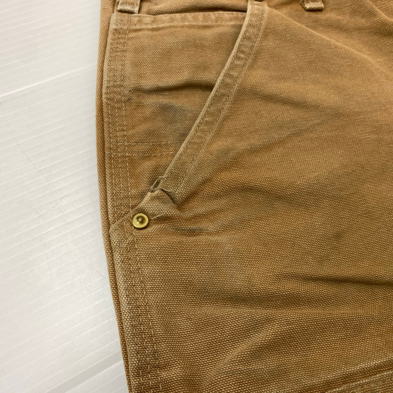 【現状渡し品】【メンズ】 CARHARTT カーハート 00's DOUBLE KNEE PANTS MADE IN USA B01 2000年代 ダブルニーパンツ ボトムス ワークパンツ USA製 156-260423-ko-10-fuzh サイズ：32×34 カラー：ベージュ 万代Net店