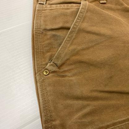 【現状渡し品】【メンズ】 CARHARTT カーハート 00's DOUBLE KNEE PANTS MADE IN USA B01 2000年代 ダブルニーパンツ ボトムス ワークパンツ USA製 156-260423-ko-10-fuzh サイズ：32×34 カラー：ベージュ 万代Net店