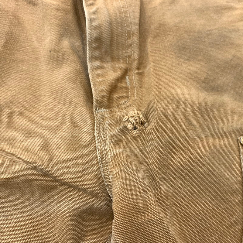 【現状渡し品】【メンズ】 CARHARTT カーハート 00's DOUBLE KNEE PANTS MADE IN USA B01 2000年代 ダブルニーパンツ ボトムス ワークパンツ USA製 156-260423-ko-10-fuzh サイズ：32×34 カラー：ベージュ 万代Net店
