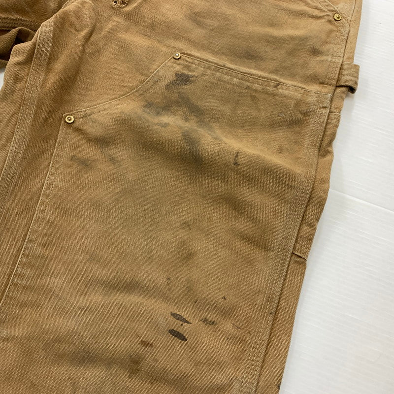 【現状渡し品】【メンズ】 CARHARTT カーハート 00's DOUBLE KNEE PANTS MADE IN USA B01 2000年代 ダブルニーパンツ ボトムス ワークパンツ USA製 156-260423-ko-10-fuzh サイズ：32×34 カラー：ベージュ 万代Net店