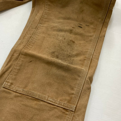 【現状渡し品】【メンズ】 CARHARTT カーハート 00's DOUBLE KNEE PANTS MADE IN USA B01 2000年代 ダブルニーパンツ ボトムス ワークパンツ USA製 156-260423-ko-10-fuzh サイズ：32×34 カラー：ベージュ 万代Net店