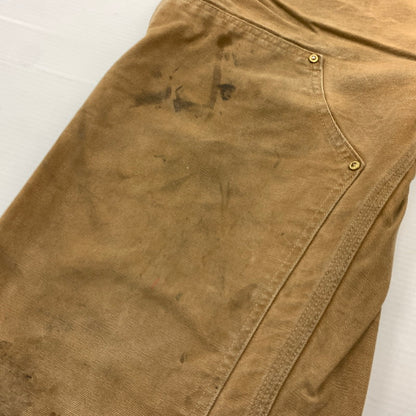 【現状渡し品】【メンズ】 CARHARTT カーハート 00's DOUBLE KNEE PANTS MADE IN USA B01 2000年代 ダブルニーパンツ ボトムス ワークパンツ USA製 156-260423-ko-10-fuzh サイズ：32×34 カラー：ベージュ 万代Net店