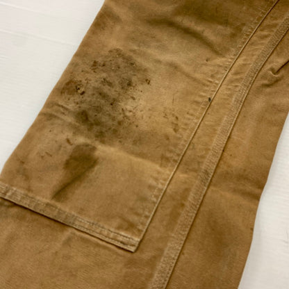 【現状渡し品】【メンズ】 CARHARTT カーハート 00's DOUBLE KNEE PANTS MADE IN USA B01 2000年代 ダブルニーパンツ ボトムス ワークパンツ USA製 156-260423-ko-10-fuzh サイズ：32×34 カラー：ベージュ 万代Net店