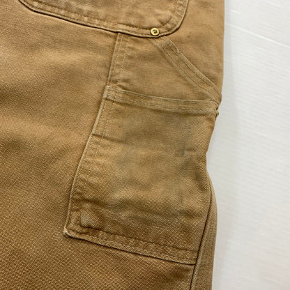 【現状渡し品】【メンズ】 CARHARTT カーハート 00's DOUBLE KNEE PANTS MADE IN USA B01 2000年代 ダブルニーパンツ ボトムス ワークパンツ USA製 156-260423-ko-10-fuzh サイズ：32×34 カラー：ベージュ 万代Net店
