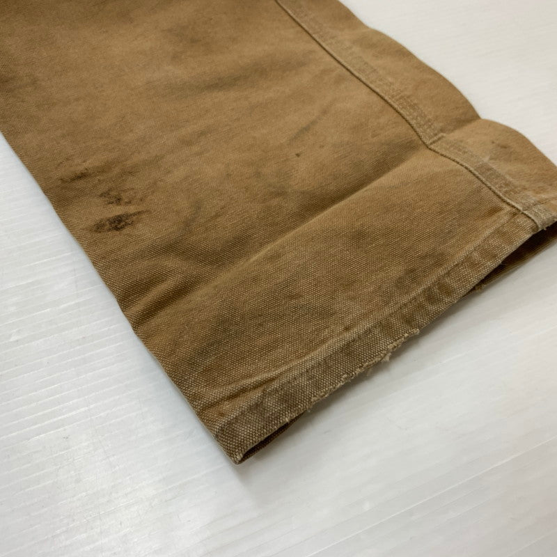 【現状渡し品】【メンズ】 CARHARTT カーハート 00's DOUBLE KNEE PANTS MADE IN USA B01 2000年代 ダブルニーパンツ ボトムス ワークパンツ USA製 156-260423-ko-10-fuzh サイズ：32×34 カラー：ベージュ 万代Net店