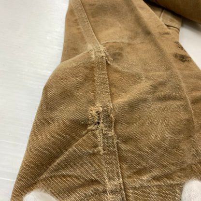 【現状渡し品】【メンズ】 CARHARTT カーハート 00's DOUBLE KNEE PANTS MADE IN USA B01 2000年代 ダブルニーパンツ ボトムス ワークパンツ USA製 156-260423-ko-10-fuzh サイズ：32×34 カラー：ベージュ 万代Net店