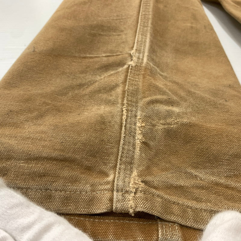 【現状渡し品】【メンズ】 CARHARTT カーハート 00's DOUBLE KNEE PANTS MADE IN USA B01 2000年代 ダブルニーパンツ ボトムス ワークパンツ USA製 156-260423-ko-10-fuzh サイズ：32×34 カラー：ベージュ 万代Net店