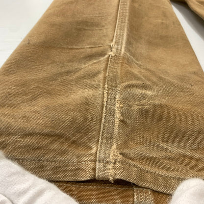 【現状渡し品】【メンズ】 CARHARTT カーハート 00's DOUBLE KNEE PANTS MADE IN USA B01 2000年代 ダブルニーパンツ ボトムス ワークパンツ USA製 156-260423-ko-10-fuzh サイズ：32×34 カラー：ベージュ 万代Net店