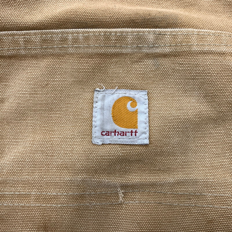 【現状渡し品】【メンズ】 CARHARTT カーハート 00's DOUBLE KNEE PANTS MADE IN USA B01 2000年代 ダブルニーパンツ ボトムス ワークパンツ USA製 156-260423-ko-10-fuzh サイズ：32×34 カラー：ベージュ 万代Net店