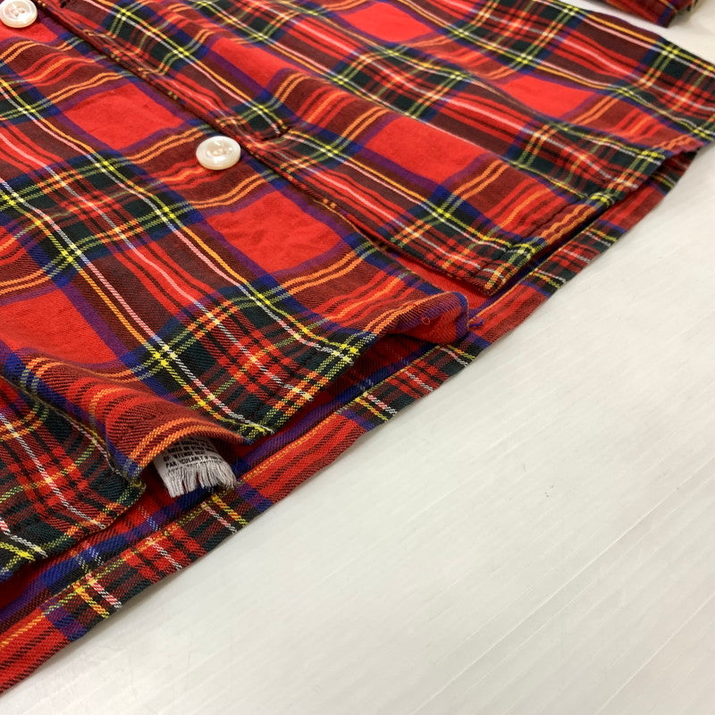 【現状渡し品】【メンズ】 L.L.BEAN エルエルビーン 80's FLANNEL SHIRT VINTAGE 80年代 フランネル シャツ トップス ネルシャツ ヴィンテージ 144-260423-ko-07-tei サイズ：不明 カラー：レッド 万代Net店