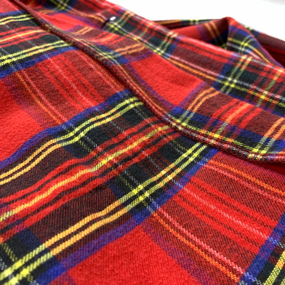 【現状渡し品】【メンズ】 L.L.BEAN エルエルビーン 80's FLANNEL SHIRT VINTAGE 80年代 フランネル シャツ トップス ネルシャツ ヴィンテージ 144-260423-ko-07-tei サイズ：不明 カラー：レッド 万代Net店