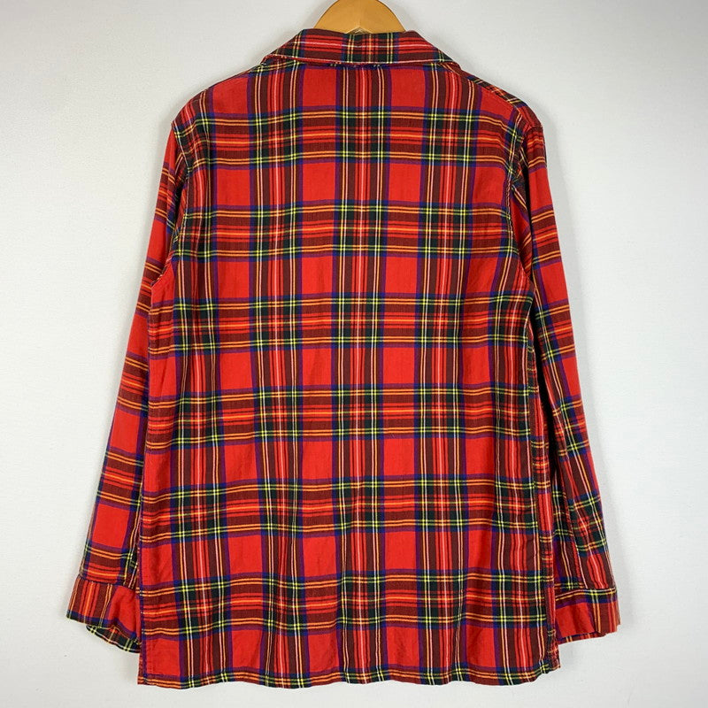 【現状渡し品】【メンズ】 L.L.BEAN エルエルビーン 80's FLANNEL SHIRT VINTAGE 80年代 フランネル シャツ トップス ネルシャツ ヴィンテージ 144-260423-ko-07-tei サイズ：不明 カラー：レッド 万代Net店