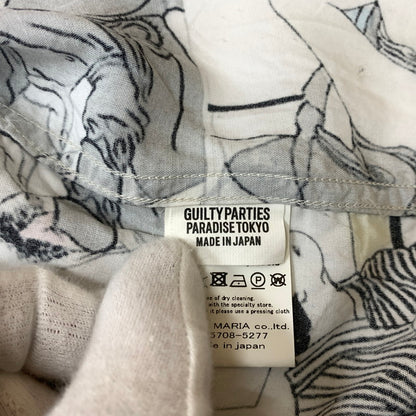 【中古品】【メンズ】 WACKO MARIA ワコマリア RAYON S/S SHIRT レーヨン ショートスリーブ シャツ トップス 半袖 春画浮世絵 和柄 140-260423-ko-08-tei サイズ：XL カラー：総柄 万代Net店