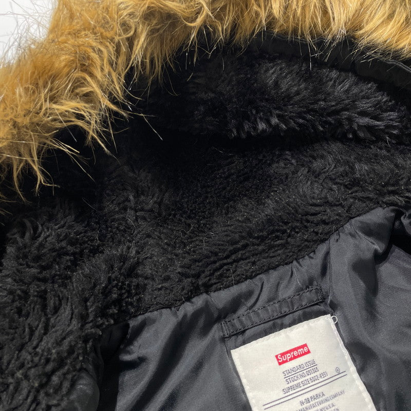 【中古品】【メンズ】 SUPREME シュプリーム 10AW N-3B FLIGHT JACKET N-B フライトジャケット アウター 149-260423-yo-03-tei サイズ：M カラー：ブラック 万代Net店