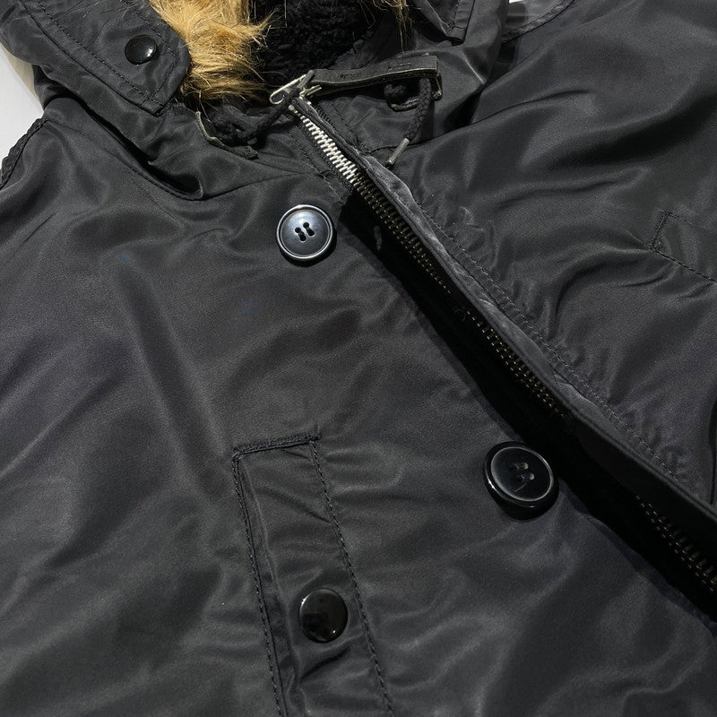 【中古品】【メンズ】 SUPREME シュプリーム 10AW N-3B FLIGHT JACKET N-B フライトジャケット アウター 149-260423-yo-03-tei サイズ：M カラー：ブラック 万代Net店