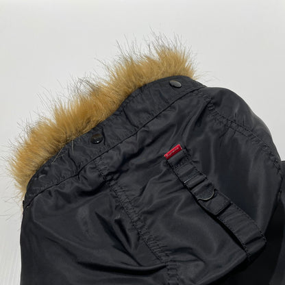 【中古品】【メンズ】 SUPREME シュプリーム 10AW N-3B FLIGHT JACKET N-B フライトジャケット アウター 149-260423-yo-03-tei サイズ：M カラー：ブラック 万代Net店