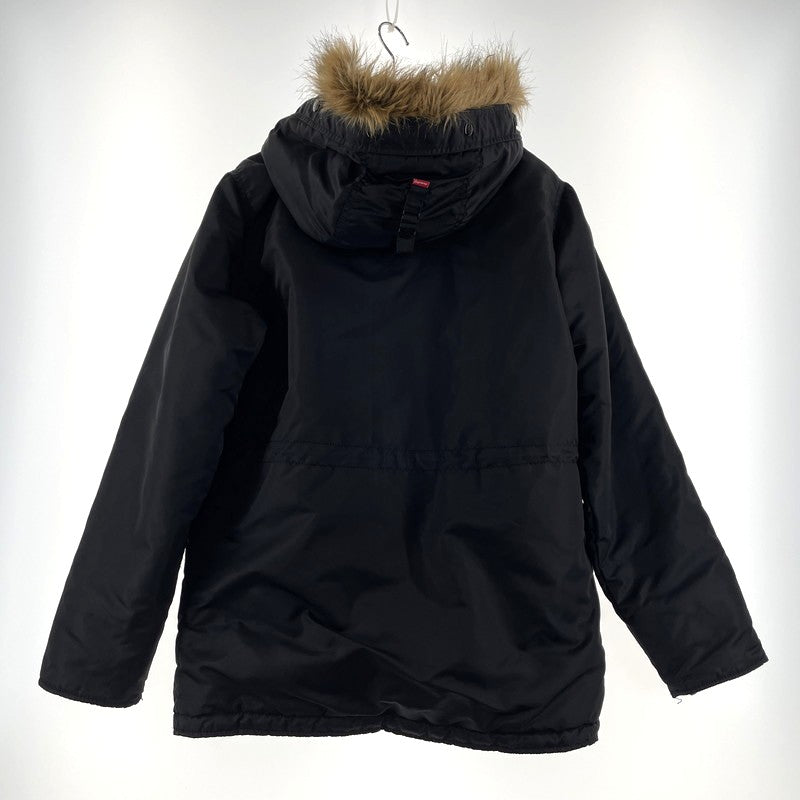 【中古品】【メンズ】 SUPREME シュプリーム 10AW N-3B FLIGHT JACKET N-B フライトジャケット アウター 149-260423-yo-03-tei サイズ：M カラー：ブラック 万代Net店
