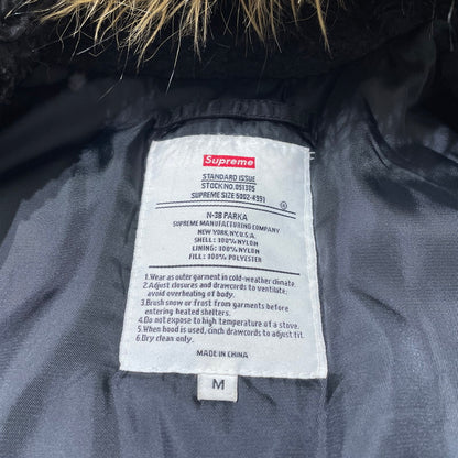 【中古品】【メンズ】 SUPREME シュプリーム 10AW N-3B FLIGHT JACKET N-B フライトジャケット アウター 149-260423-yo-03-tei サイズ：M カラー：ブラック 万代Net店