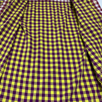 【中古品】【メンズ】 STUSSY ステューシー CHECK 3/4 SLEEVE SHIRT チェック 3/4 スリーブ シャツ トップス 七分袖 142-260720-ko-02-tei サイズ：M カラー：マルチ 万代Net店