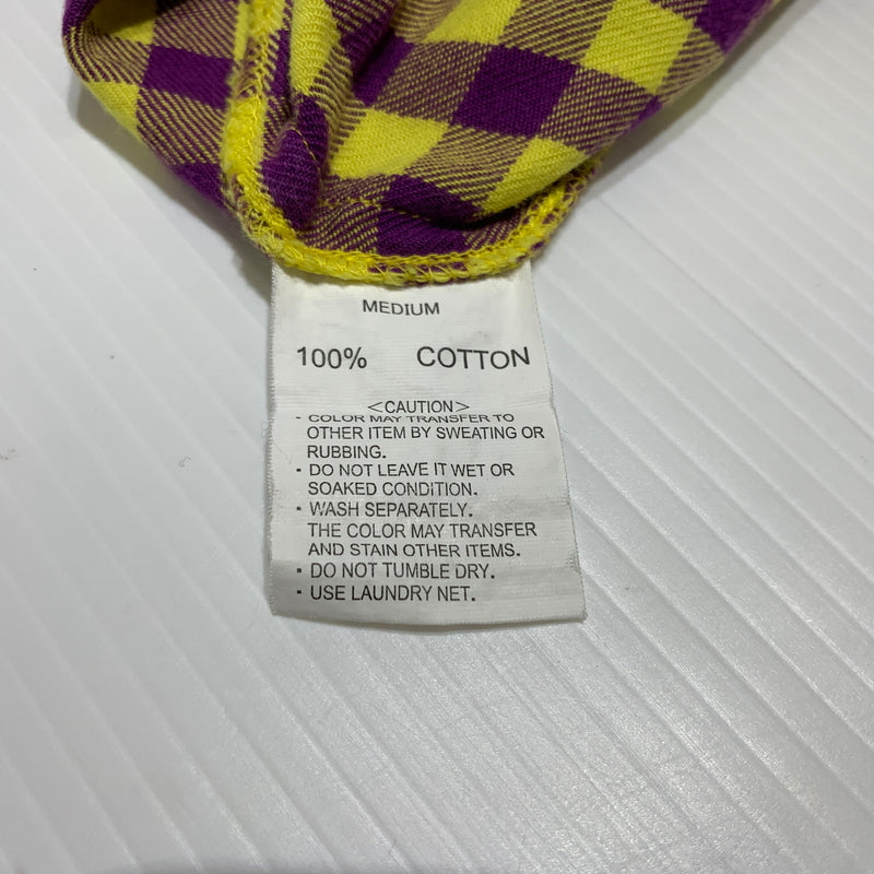 【中古品】【メンズ】 STUSSY ステューシー CHECK 3/4 SLEEVE SHIRT チェック 3/4 スリーブ シャツ トップス 七分袖 142-260720-ko-02-tei サイズ：M カラー：マルチ 万代Net店