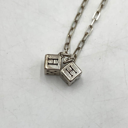 【中古品】【メンズ】 HUF ハフ DICE NECKLACE ダイス ネックレス アクセサリー ペンダント チェーン SV925 192-260503-ko-17-tei カラー：シルバー 万代Net店