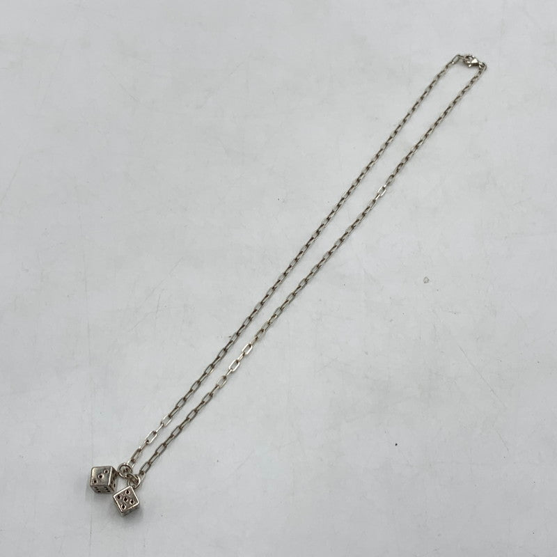 【中古品】【メンズ】 HUF ハフ DICE NECKLACE ダイス ネックレス アクセサリー ペンダント チェーン SV925 192-260503-ko-17-tei カラー：シルバー 万代Net店