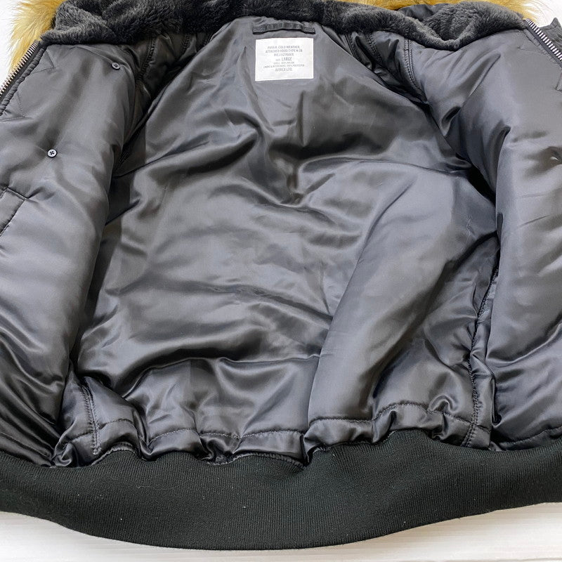 【中古品】【メンズ】 N2-B FLIGHT JACKET 783-4952040 N2-B フライト ジャケット アウター 中綿ジャケット 145-260422-ks-05-tei サイズ：L カラー：ブラック 万代Net店