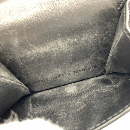 【中古品】【メンズ】 BALENCIAGA バレンシアガ COMPACT WALLET 594312 コンパクト ウォレット 財布 ミニウォレット 三つ折り 181-260503-ko-06-tei カラー：ブラック 万代Net店