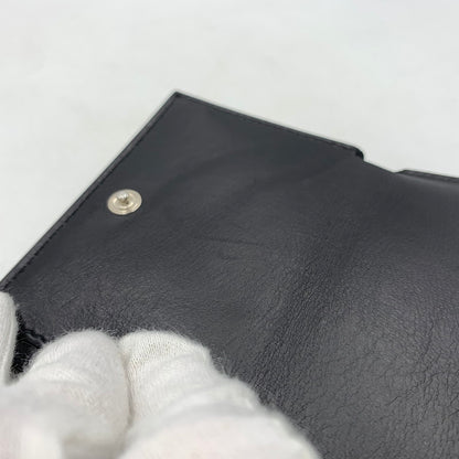 【中古品】【メンズ】 BALENCIAGA バレンシアガ COMPACT WALLET 594312 コンパクト ウォレット 財布 ミニウォレット 三つ折り 181-260503-ko-06-tei カラー：ブラック 万代Net店