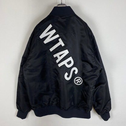【中古品】【メンズ】 WTAPS ダブルタップス 26SS TEAM / JACKET / NYLON. TWILL 261TQDT-JKM01 チーム ジャケット ナイロン ツイル アウター 142-260424-ks-04-fuzh サイズ：3 カラー：ブラック 万代Net店