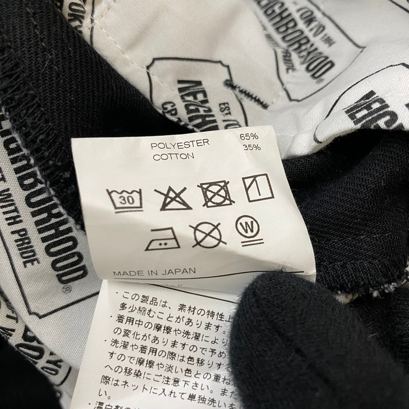【中古品】【メンズ】 NEIGHBORHOOD ネイバーフッド WP WIDE PANTS 252ZANH-PTM01 WP ワイドパンツ ボトムス 153-260424-ks-12-fuzh サイズ：M カラー：ブラック 万代Net店