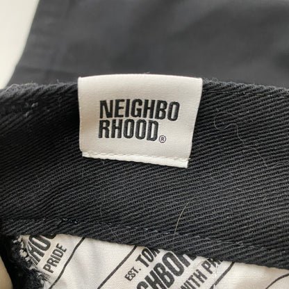 【中古品】【メンズ】 NEIGHBORHOOD ネイバーフッド WP WIDE PANTS 252ZANH-PTM01 WP ワイドパンツ ボトムス 153-260424-ks-12-fuzh サイズ：M カラー：ブラック 万代Net店