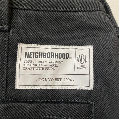 【中古品】【メンズ】 NEIGHBORHOOD ネイバーフッド WP WIDE PANTS 252ZANH-PTM01 WP ワイドパンツ ボトムス 153-260424-ks-12-fuzh サイズ：M カラー：ブラック 万代Net店