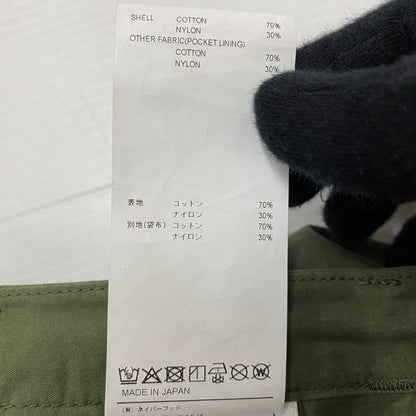 【中古品】【メンズ】 WTAPS ダブルタップス 25AW MILT0001 / TROUSERS / NYCO. WEATHER 252WVDT-PTM02 ミリタリー トラウザーズ カーゴパンツ ボトムス 153-260424-ks-11-fuzh サイズ：1 カラー：グリーン 万代Net店